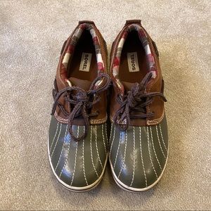 Sorel waterproof duck shoes